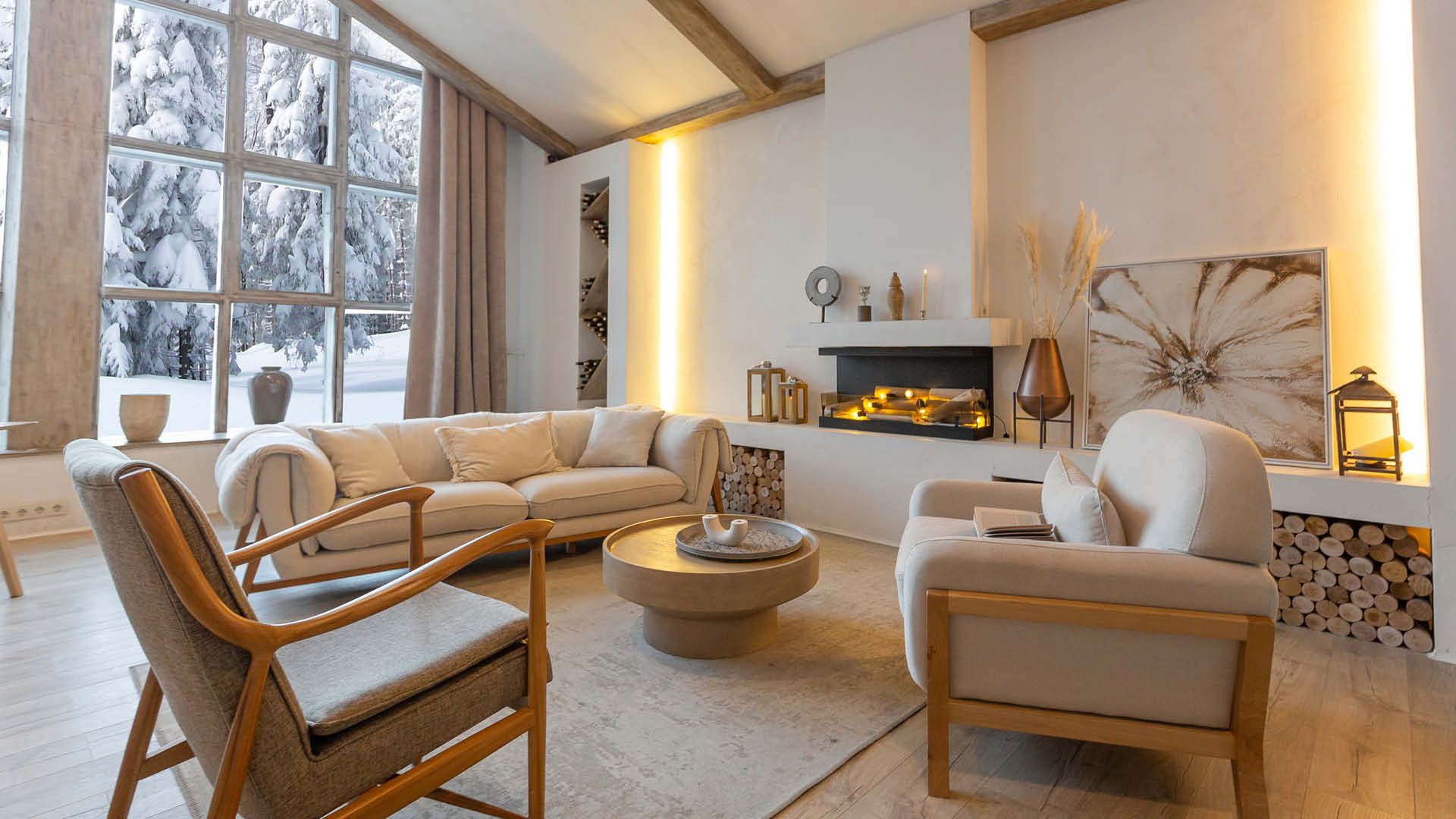 Intérieur luxe Vallée d'Abondance